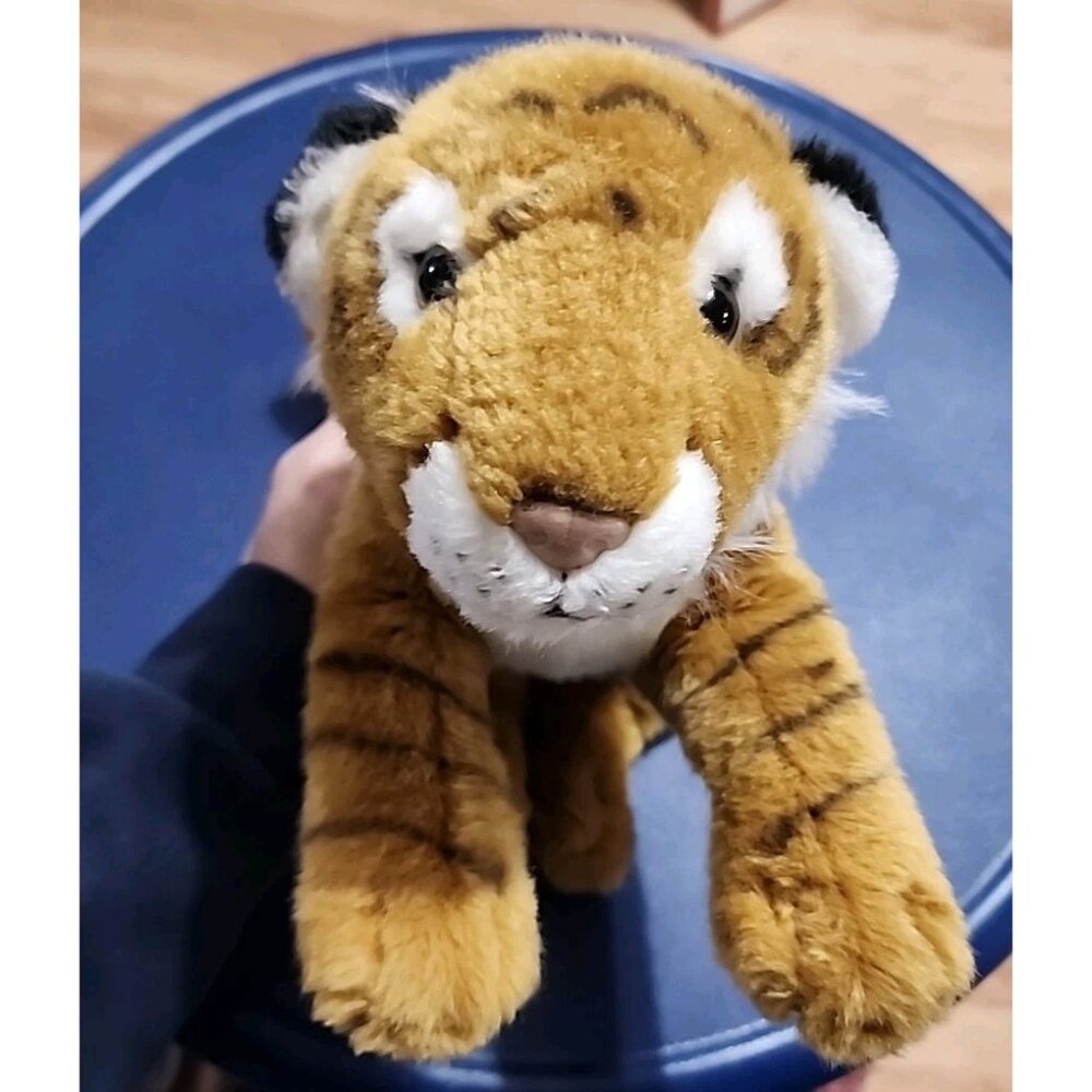 Animal Alley Tiger Cub 17" Realistic Plush Stuffed Animal 2007 Toys R Us Soft
